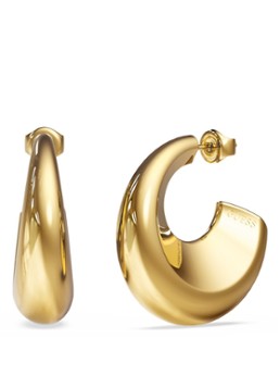 GUESS Dames Oorringen JUBE05338JWYGT-U in de kleur Goud
