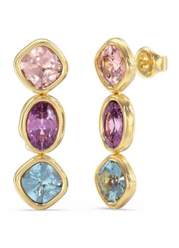 GUESS Dames Oorstekers met kristal JUBE05312JWYGMCT-U in de kleur Goud