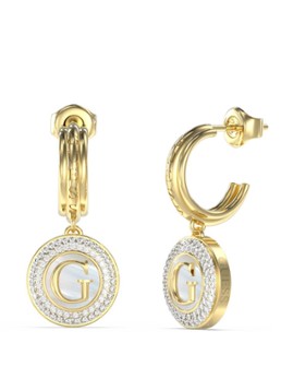 GUESS Dames Oorringen JUBE06204JWYGT-U in de kleur Goud