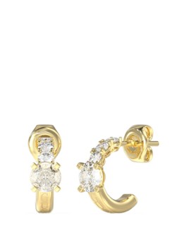 GUESS Dames Oorringen JUBE06271JWYGT-U in de kleur Goud