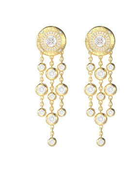 GUESS Dames Oorstekers JUBE06275JWYGT-U in de kleur Goud