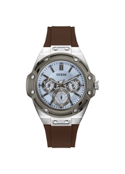 GUESS Heren Carver horloge GW1132G7 in de kleur Zilver
