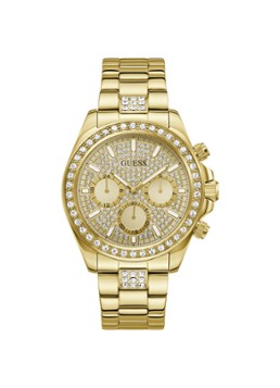 GUESS Heren Victor horloge GW1136G2 in de kleur Goud