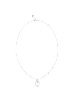 GUESS Dames Ketting JUBN06340JWRHT-U in de kleur Zilver
