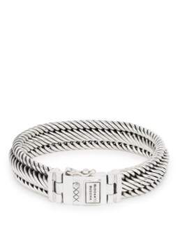 Buddha to Buddha Dames Edwin Small schakelarmband van zilver in de kleur Zilver