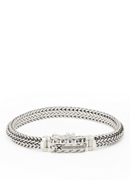 Buddha to Buddha Dames Nurul/Ellen Mix XS armband van zilver in de kleur Zilver