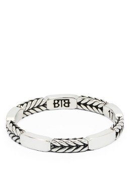 Buddha to Buddha Heren Stacking Ring Barbara Mix Zilver in de kleur Zilver