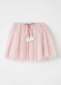 Mimi & Lula Meisjes Shimmer Princess rok van tule in de kleur Lichtroze, maat: 1MAAT