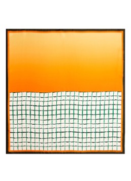 Dries Van Noten Dames Foulard Rock the Myrrh - zijden sjaal 75 x 75 cm