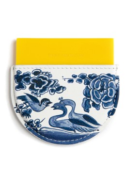 Dries Van Noten Mirror Yellow - zakspiegel met kalfsleren etui Yellow 1 maat Beauty tools - Deal