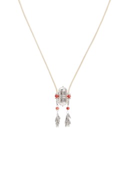 Isabel Marant Dames Janis ketting met hanger in de kleur Beige, maat: TU
