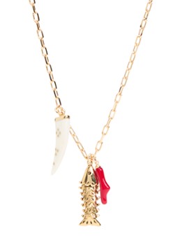 Isabel Marant Dames New River Long ketting met hanger in de kleur Goud, maat: TU