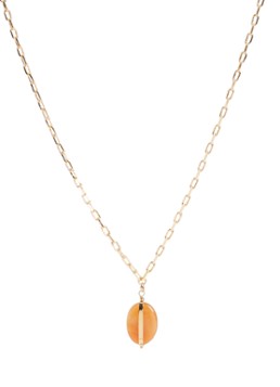 Isabel Marant Dames Stones ketting met hanger in de kleur Oranje, maat: TU