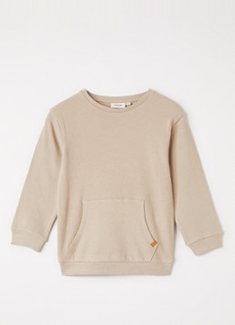 Lil 'Atelier Jongens NMMDias grofgebreide trui in de kleur Beige, maat: 104