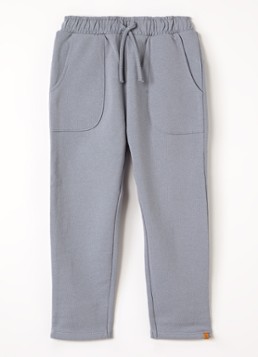 Lil 'Atelier Jongens NMMJobo Aio straight fit joggingbroek met steekzakken in de kleur Taupe, maat: 116