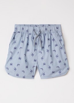 Lil 'Atelier Jongens NMMFandyn loose fit korte broek in de kleur Staalblauw, maat: 110