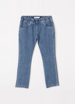 Lil 'Atelier Jongens NMMObello slim fit jeans in de kleur Indigo, maat: 122