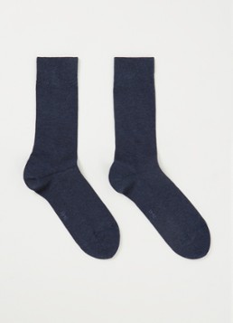 Falke Heren Swing sokken in 2-pack in de kleur Blauw, maat: 39-42