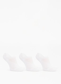 Falke Heren Cool Kick sneakersokken in 3-pack in de kleur Wit, maat: 44-45