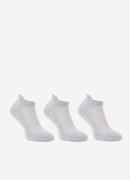 Falke Heren Cool Kick sokken in 3-pack in de kleur Grijsmele, maat: 46-48