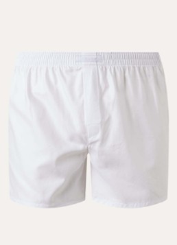 Falke Heren Boxershort met logo in de kleur Wit, maat: XXL