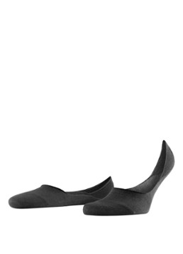 Falke Heren Step sneakersokken met anti-slip in de kleur Zwart, maat: 45-46