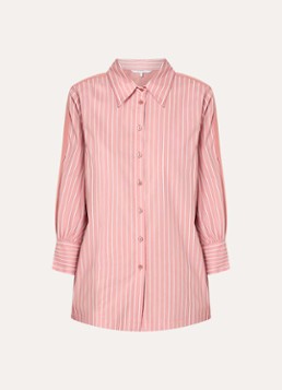 Xandres Dames Hatriena blouse met streepprint in de kleur Koraal