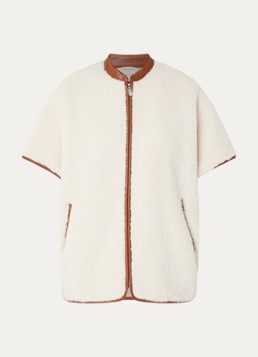 Xandres Dames Coema jack van teddy met steekzakken in de kleur Creme