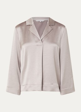 Xandres Dames Helinka tuniek met V-hals in de kleur Creme