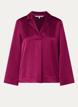 Xandres Dames Helinka tuniek met V-hals in de kleur Paars