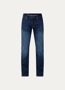 Armani Heren Slim fit jeans met steekzakken in de kleur Blauw