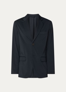 Armani Heren Regular fit colbert met klepzakken in de kleur Donkerblauw