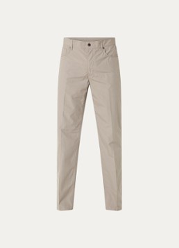 Armani Heren Straight fit chino met steekzakken in de kleur Khaki