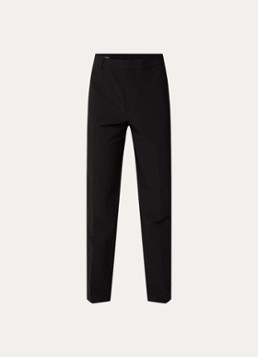 Armani Heren Straight fit pantalon met steekzakken in de kleur Zwart