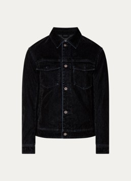 Armani Heren Spijkerjas met borstzakken in de kleur Denim