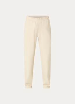 Armani Heren Straight fit chino met steekzakken in de kleur Ivoor