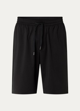 Armani Heren Loose fit korte broek met steekzakken in de kleur Zwart
