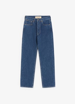 Valentino Garavani Heren Regular fit jeans met donkere wassing in de kleur Indigo