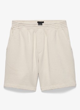 Prada Heren Straight fit korte joggingbroek met steekzakken in de kleur Gebroken wit