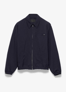Prada Heren Jack met logo en borstzak in de kleur Donkerblauw