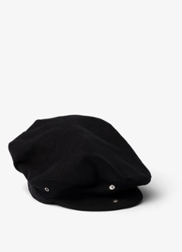 Prada Heren Muts van corduroy met logoborduring in de kleur Zwart