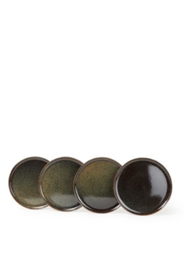 Serax Surface dinerbord L 27 cm set van 4 Groen - Deal