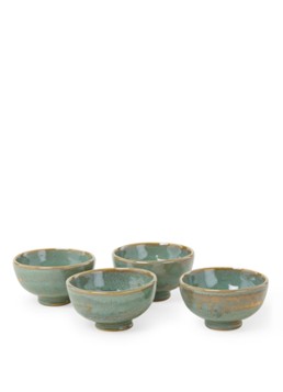 Serax Pure dipschaal 9 cm set van 4 Zeegroen - Deal