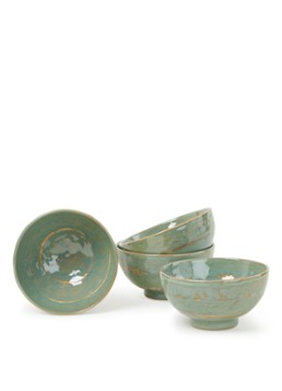 Serax Pure kom 15 cm set van 4 Zeegroen - Deal