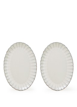 Serax Inku serveerschaal 25 cm set van 2 Wit - Deal