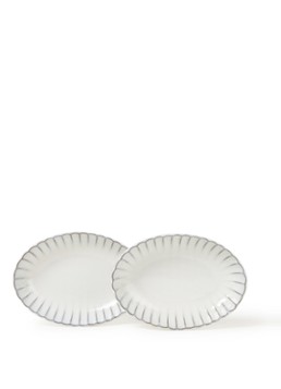 Serax Inku L serveerschaal 19 cm set van 2 Wit - Deal