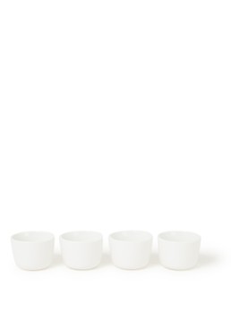 Serax Passe-partout cappuccino kopje 20 cl set van 4 Wit - Deal