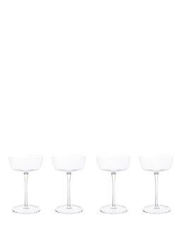 Serax Passe-partout champagnecoupe 15 cl set van 4 Transparant - Deal