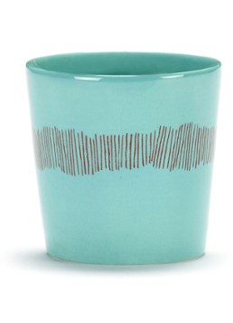 Serax Feast koffiekopje 25 cl Turquoise - Deal
