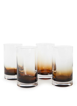 Serax Zuma drinkglas 15 cl set van 4 Bruin - Deal